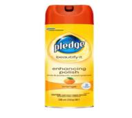 Pledge Aerosol Orange Furniture Polish 