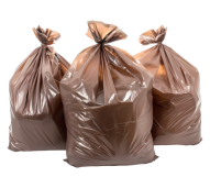 Kantong Plastik Sampah Coklat
